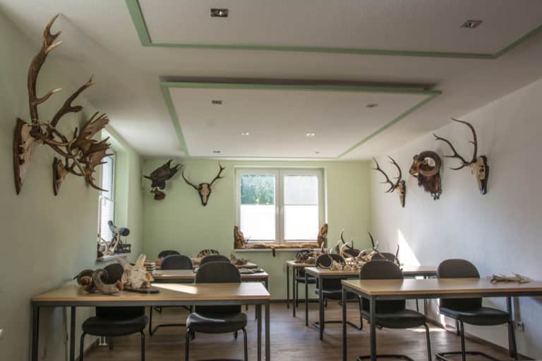 Jagdschein machen bei der Jagdschule Grimmen - Kursraum